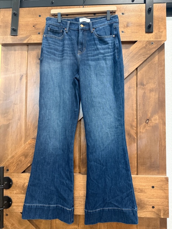 Level 99 Denim - Level 99 Dark Blue Wide Leg Jeans Size 30